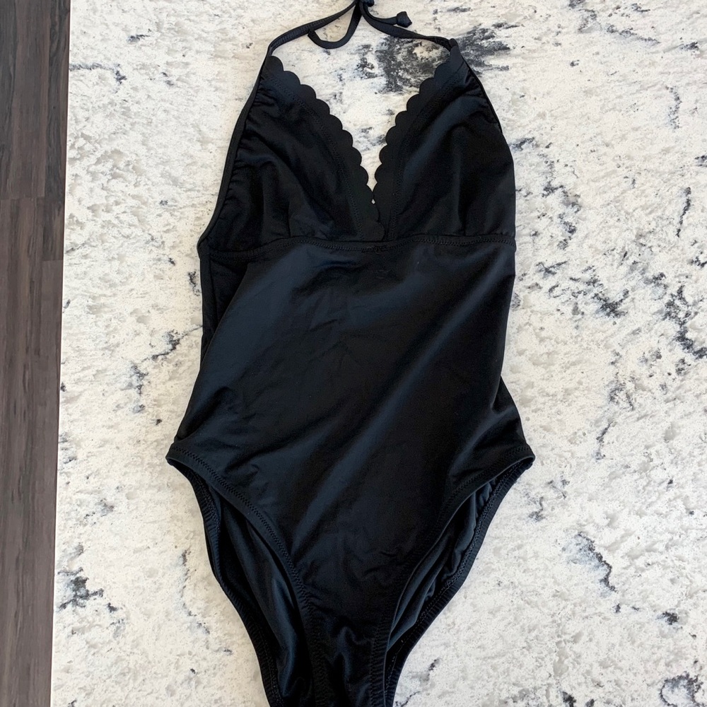 J.Crew Scalloped One-Piece Swimsuit